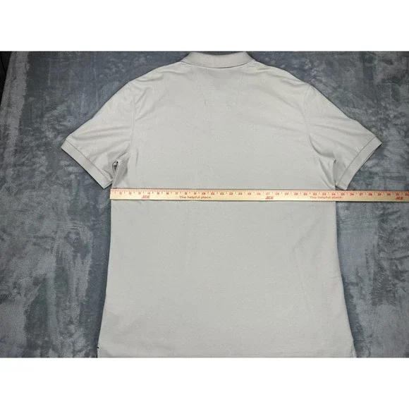 Nautica Mens XL Performance Polo Shirt Gray Wicking Breathable KC7200 New - Picture 7 of 7